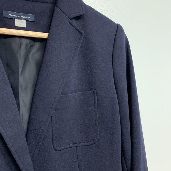 NWT Tommy Hilfiger Navy Blue Gold Button Blazer 6 - Picture 4 of 7